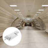 1pc Double-head Portable Durable Practical Indoor Lamps Indicator Light for Indoor Shop School