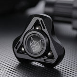 Fox Fidget Spinner EDC Metal Stress Reliever Toys Triangular Aluminum Alloy Hand Spinner Relieve Anxiety Decompression Toys