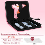 AI-ROAD  DIY Mini Guns Hot Melt Glue Guns Adhesive Stick Silicone Guns Thermo Gluegun Industrial Electric Repair Heat Tools