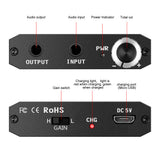 SUCA Mini HIFI Fever High Power Headphone Amplifier Portable Ear Amplifier With Dual NE5532 Op Amp For Mobile Phone DIY