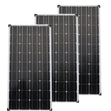 Glass Solar Panel 300W 400W Aluminum Frame 30MM Thickness 1165mm*550mm Solar Panel 12V 100W Battery Charge For Boat /Car/Home