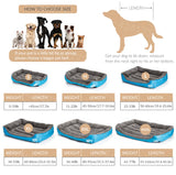 Pet Large Dog Bed Warm Dog House Soft Nest Dog Baskets Waterproof Kennel For Cat Puppy Plus size