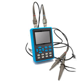 DSO2512G 2.8 Inch Handheld Digital Oscilloscope 120M Bandwidth Dual Channel Oscilloscope Signal Generator XY Mode 500M Sampling