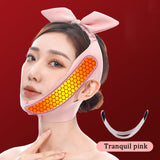 New Wireless V-Line Thin Face Cheek Mask Massager Facial Lifting Slimming Machine V-shaped Lift Up Belt Double Chin Reducer 2022