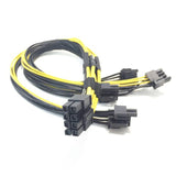 Computer Server GPU Video Card Power Cable PSU 8P to PCI-E 4X8Pin(6+2) Power Supply Cable for Inspur 5468M5 TGC-1828-V5