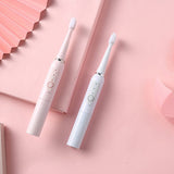 Non-rechargeable Sonic Electric Toothbrush Ultrasonic Soft Automatic Hair Waterproof Dwaterproof Toothbrush