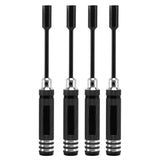 4Pcs Hex Nut Drivers Screw Driver Tools Kit Set For RC Helicopter RC Boat Rc Cars, Metal 4.0/5.5/7.0/8.0Mm Screwdrivers