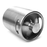 2L Stainless Steel Home Brew Mini Keg Growler Wine Beer Brewing DIY Making Tool