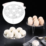 Collapsible Egg Steamer Rack Trivet Stainless Steel for Cooking