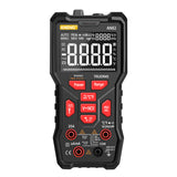 ANENG AN82 9999 Counts Auto Ranging Digital Multimeter AC/DC Ammeter Volt Ohm Tester Meter with Thermocouple LCD Backlight
