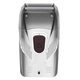 Electric Shaver For Men Razor Hair Removal Beard Trimmer Usb Cable Retro Reciprocating Double Cutter Head