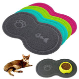 Pet Dog Puppy Cat Feeding Mat Pad Cute Cloud Shape Silicone Dish Bowl Food Feed Placement Pet Accessories Easy Cleaning Pad Mat