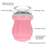 Electric Facial Cleansing Brush Device Rechargeable Skin Care Cleanser Gentle Exfoliation for All Skin Types MH88