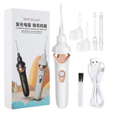 Electric Glow Safe Vibration Painless Vacuum Ear Wax Pickup Cleaner Remover Spiral Ear Cleaning Device Wax Pickup Ear Pick