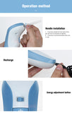 Maglev Plasma Pen Eyelid Lifting Pen Laser Plasma Tattoo Freckle Dark Spot Remover Wart Removal Beauty Machine With 3pcs Needle