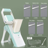 Multifunctional Vegetable Cutter Mandolin Manual Food Chopper Meat Vegetables Fruit Slicer Grater Shredders Kitchen Gadget