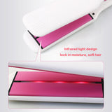 Infrared Hair Straightener Tourmaline Ceramic Professional Curling Iron Flat Iron with LCD Display Salon Styling Tools