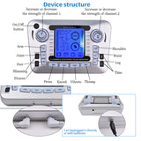 Electric Pulse Massager Tens EMS Muscle Stimulator 12Modes Digital Therapy Machine Massager Pain Relief Tool Health Care Machine