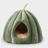 Winter Warm Cats Bed Nest Washable Dog Mat Soft Cute Cat Bed House Indoor Dog Beds for Small Dogs Removeable Pet Pumpkin House