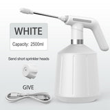 2.5L Electric Plant Mist Spray Bottle Automatic Garden Watering Can Water Sprayer Sterilization Car Wash Dropshipping