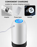Automatic Electric Water Dispenser Barreled Water Bottle Pump USB Charging Portable Auto Switch Drinking Dispenser Home Gadgets