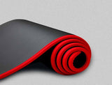 NBR Edging Non-Slip Yoga Mat 185cmx61cm Sports Fitness Mat 10mm Thick Indoor Fitness Pilates Yoga Mat