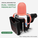 Stroller Feeding Bottle Holder Phone Holder 360 Rotatable Milk Bottle Support Bracket Water Cup Holder For MTB Kid's Stroller
