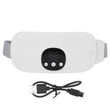 EMS Waist Massage Belt Abdominal Toning Slimming Belt Lower Back Massager Heating Shaping Pad Fat Burning Slimming Trainer