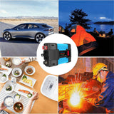 Car Power Inverter LED Voltage Capacity Display Transformer Converter 12V To 110/220V Dual USB Inverter