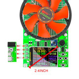 DL24 4-WIRE Battery Capacity Tester Electronic Load Power Tester Discharge Meter