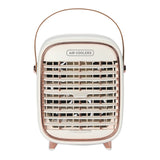 Air Cooler Quiet Three-Speed Adjustable USB 2000MAh Humidifying Spray Cooling Fan for Desktop or Room