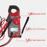 New 1Pcs MT87 Clamp Meters LCD Digital Multimeter Measurement AC/DC Voltage Tester Current Resistance High Quanlity Clamp Meters
