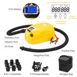 DC12V Air Pump with Nozzles Storage Bag Electric inflator Portable DC Air Pump Inflation and Deflation