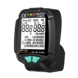 Mastfuyi Socket Tester with Digital LCD Display  Electric Socket Detector Circuit Detector Electrician Electroscope RCD Tester