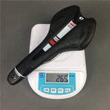 Breathable Soft Bike Bicycle Saddle Leather Racing Comfortable Road Mountain Bike Seat MTB Road Bike Saddle Bicycle Parts