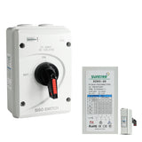 White Electrical Equipment 1000V 32A 4P Waterproof PV DC Rotary Disconnector Switch Photovoltaic Isolator Switching Power Supply