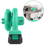 2 In 1 Cordless Electric Air Blower & Suction Handheld Leaf Computer Dust Collector Cleaner Power Tool For Makita 18V Battery