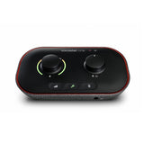 Focusrite Vocaster One USB external sound card with enough gain for the most popular broadcast mics no booster needed
