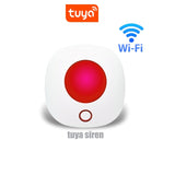 Wireless Siren 433MHz Indoor Strobe Siren Or Tuya Wifi Light Siren Alarm 100dB For Our Tuya Smart Home Wifi Gsm Alarm System