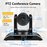 Tenveo Conference Room Camera 3X Optical Zoom Full HD 1080p USB PTZ Video Conference Camera for Business Meetings