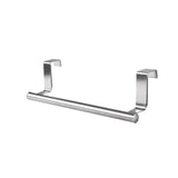 2 Size Towel Racks Over Kitchen Cabinet Door Towel Rack Bar Hanging Holder Bathroom Shelf Rack Home Organizer Long Wall Hook