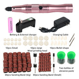 Mini Drill Wireless Electric Nail Drill Machine Hand-held Engraving Pen Mini Dremel For Metal Glass Ceramic Plastic
