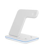 3 in 1 15W Fast Qi Wireless Charger for iPhone 12 11 X XS XR 8 Charger Dock Stand for  Pro for Apple