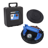 8 Inch Vacuum Suction Cup With Pressure Gauge Heavy Duty Lifter for Granite Tile Glass Manual Lifting Handling Tool Blue 200mm