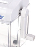 A4 Mini Portable Hand Paper Shredder 3-in-1 Household Manual Shredder Document File CD Credit Card Cutting Machine Tool for Home