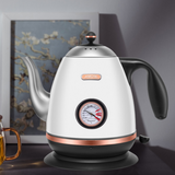 Electric Kettle 1500W Household 220V Quick Heating Boiling Coffee Tea Pot 1.2L 304 Stainless Steel  Samovar