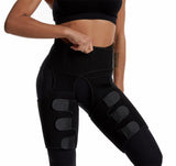 Women carry buttock with blasting sweat plastic belt sports bodybuilding conjoined tall waist waist hip beam can be adjusted