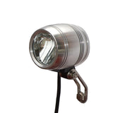 Bike Front Head Light Lamp Bike Front Head Light Lamp for HUB Dynamo with Rearlight Cable Compact Bright WH