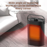 Small Space Heater For Indoor Use,Electric Ceramic Space Heater,Portable Heaters Fan For Office Bedroom 1500W EU Plug