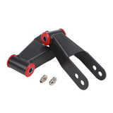2 Picec 2 inch 410520 Rear Drop Shackle Kit Lowering Shackles Leveling Set for Chevy Silverado 1500 1999-2019 C1500 88-98